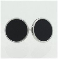 Orecchini Domar Gioielli Orecchino argento 925 in Argento Onice EPB116692